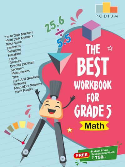 The Best Math Workbook for Grade 5