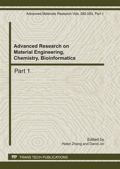 Advanced Research on Material Engineering, Chemistry, Bioinformatics