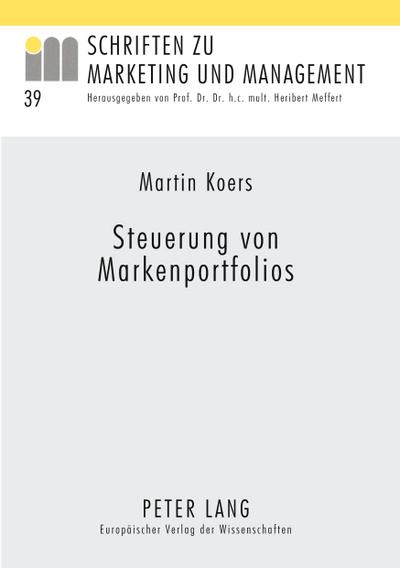 Steuerung von Markenportfolios