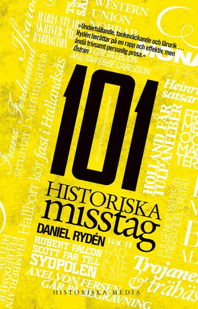 101 historiska misstag