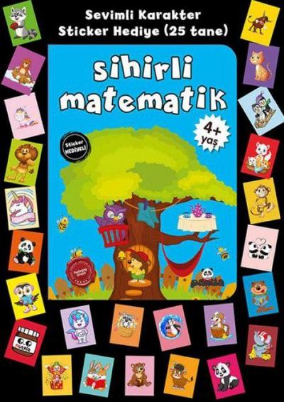 Stickerli 4 Yas Sihirli Matematik