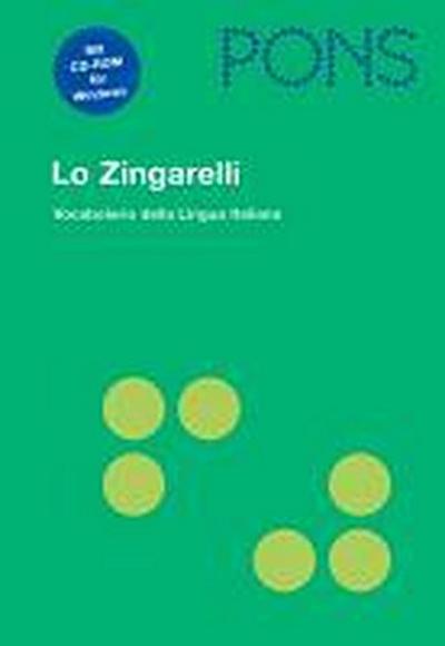 PONS Lo Zingarelli: Vocabolario della Lingua Italiana - Nicola Zingarelli