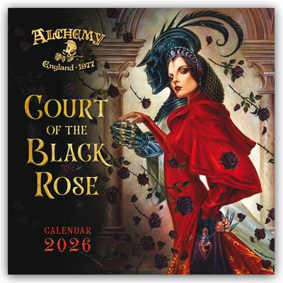 Alchemy Court of the Black Rose - Hof der schwarzen Rose 2026 - Original Flame Tree Publishing-Kalender [Kalender]