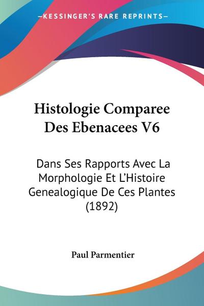 Histologie Comparee Des Ebenacees V6
