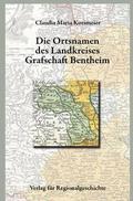 Die Ortsnamen des Landkreises Grafschaft Bentheim