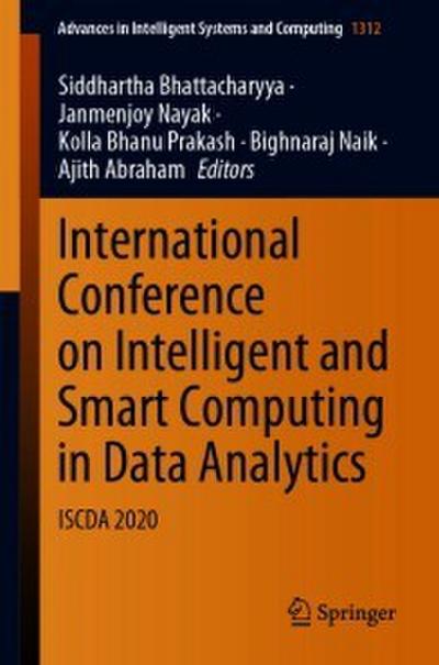 International Conference on Intelligent and Smart Computing in Data Analytics