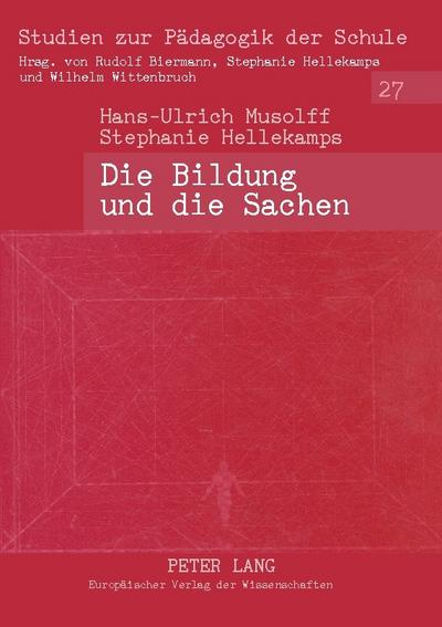 Die Bildung und die Sachen