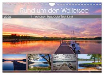 Rund um den Wallersee (Wandkalender 2026 DIN A4 quer), CALVENDO Monatskalender