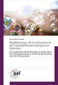 Modélisation de la Viscosité et de lAutodiffusion 