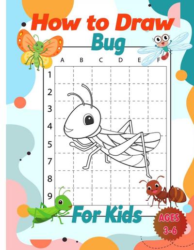 How to Draw Bug Activity Book for Kids