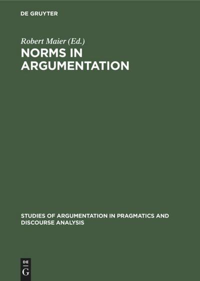 Norms in Argumentation