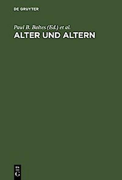 Alter und Altern