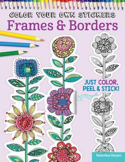 Color Your Own Stickers Frames & Borders