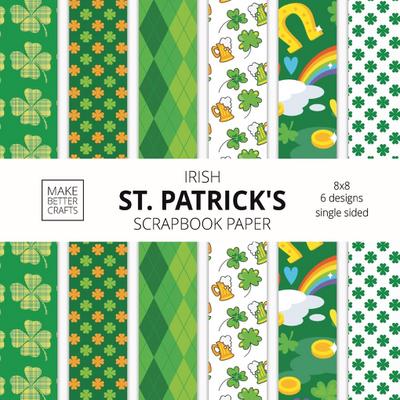 Irish St. Patrick’s Scrapbook Paper