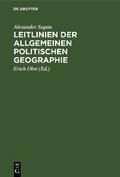 Leitlinien der allgemeinen politischen Geographie