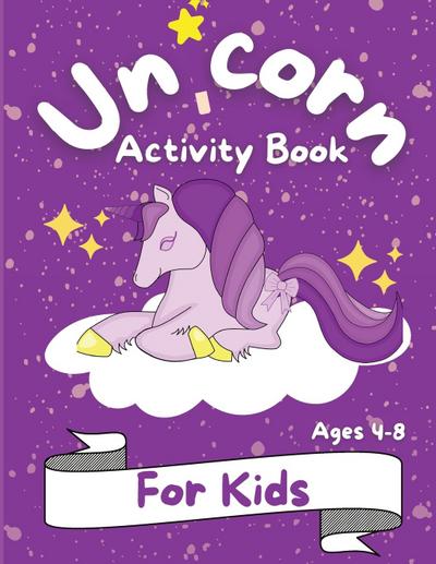 Unicorn Activity Book for Kids