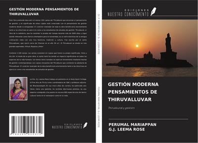 GESTIÓN MODERNA PENSAMIENTOS DE THIRUVALLUVAR