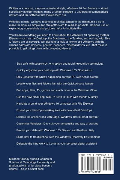 Windows 10 For Seniors