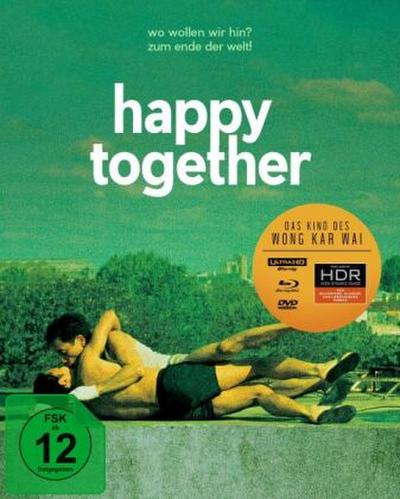 Happy Together 4K, 3 UHD Blu-ray + Blu-ray+DVD (Special Edition)