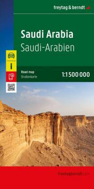 freytag & berndt Straßenkarte Saudi-Arabien 1:1,5 Mio.
