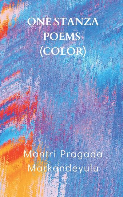 ONE STANZA POEMS (COLOR)