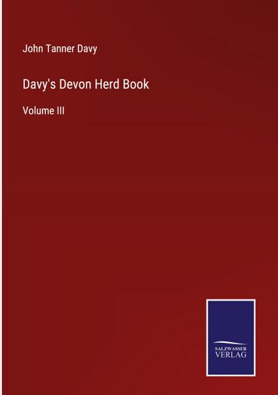 Davy’s Devon Herd Book