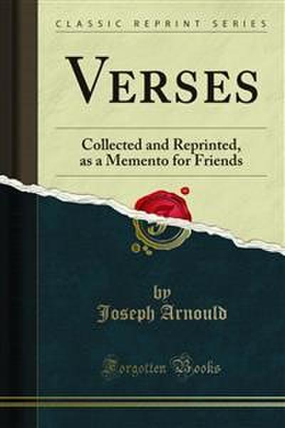 Verses (eBook, PDF) - Joseph Arnould