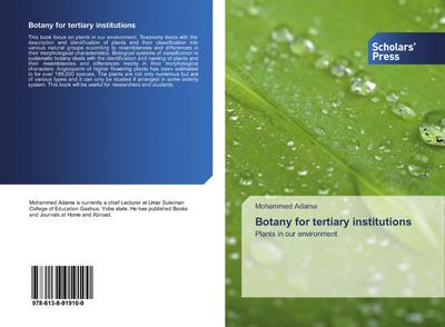 Botany for tertiary institutions