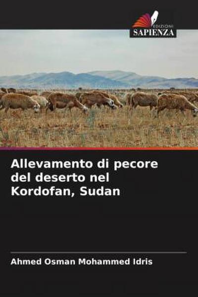 Allevamento di pecore del deserto nel Kordofan, Sudan