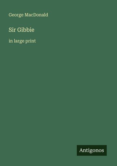 Sir Gibbie