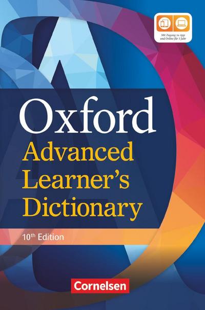 Oxford Advanced Learner’s Dictionary B2-C2 (10th Edition) mit Online-Zugangscode