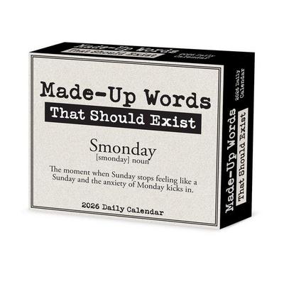 Made Up Words That Should Exist 2026 Box Calendar