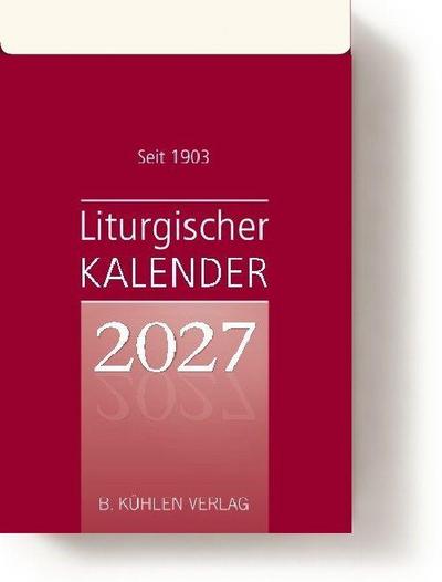 Liturgischer Kalender 2027 Großdruckausgabe