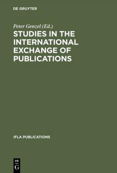 Studies in the international exchange of publications