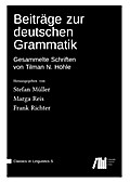 Beiträge zur deutschen Grammatik: Gesammelte Schri