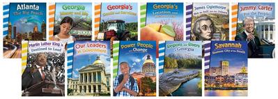 All about Georgia: Voting, Elections, Leaders, and Locations 11-Book Reader Set for Grades 2-4