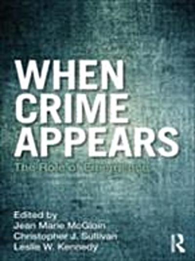 When Crime Appears