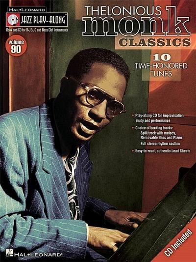 Thelonious Monk Classics: 10 Time-Honored Tunes [With CD (Audio)]