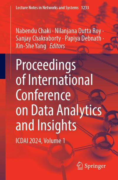 Proceedings of International Conference on Data Analytics and Insights