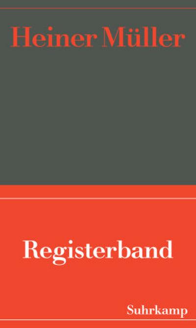 Werke Registerband