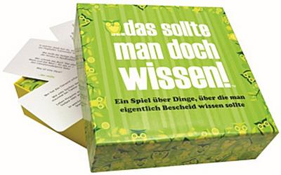 . . . das sollte man doch wissen! (Kartenspiel)