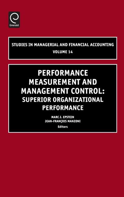 Performance Measurement and Management Control