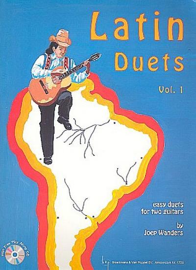 Latin Duets vol.1 (+CD)for 2 guitars