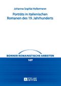 Porträts in italienischen Romanen des 19. Jahrhund