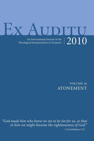 Ex Auditu - Volume 26