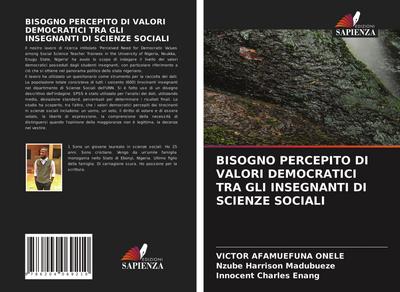 BISOGNO PERCEPITO DI VALORI DEMOCRATICI TRA GLI INSEGNANTI DI SCIENZE SOCIALI