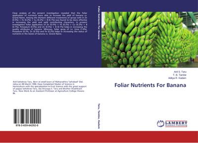 Foliar Nutrients For Banana