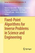 Fixed-Point Algorithms for Inverse Problems in Sci