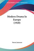 Modern Drama In Europe (1920)