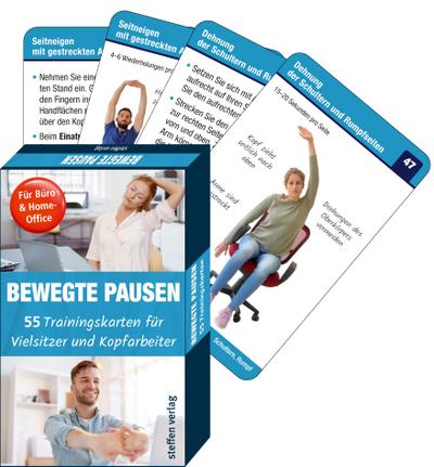 Trainingskarten: Bewegte Pausen für Büro & Home-Office